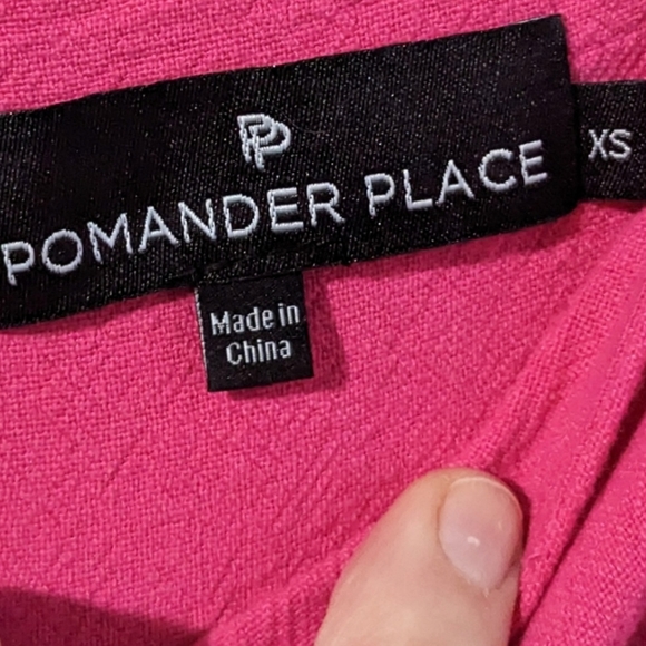 Tuckernuck Pomander Place Camelillia Pink Hazel Flutter Sleeve Dress - Picture 4 of 9